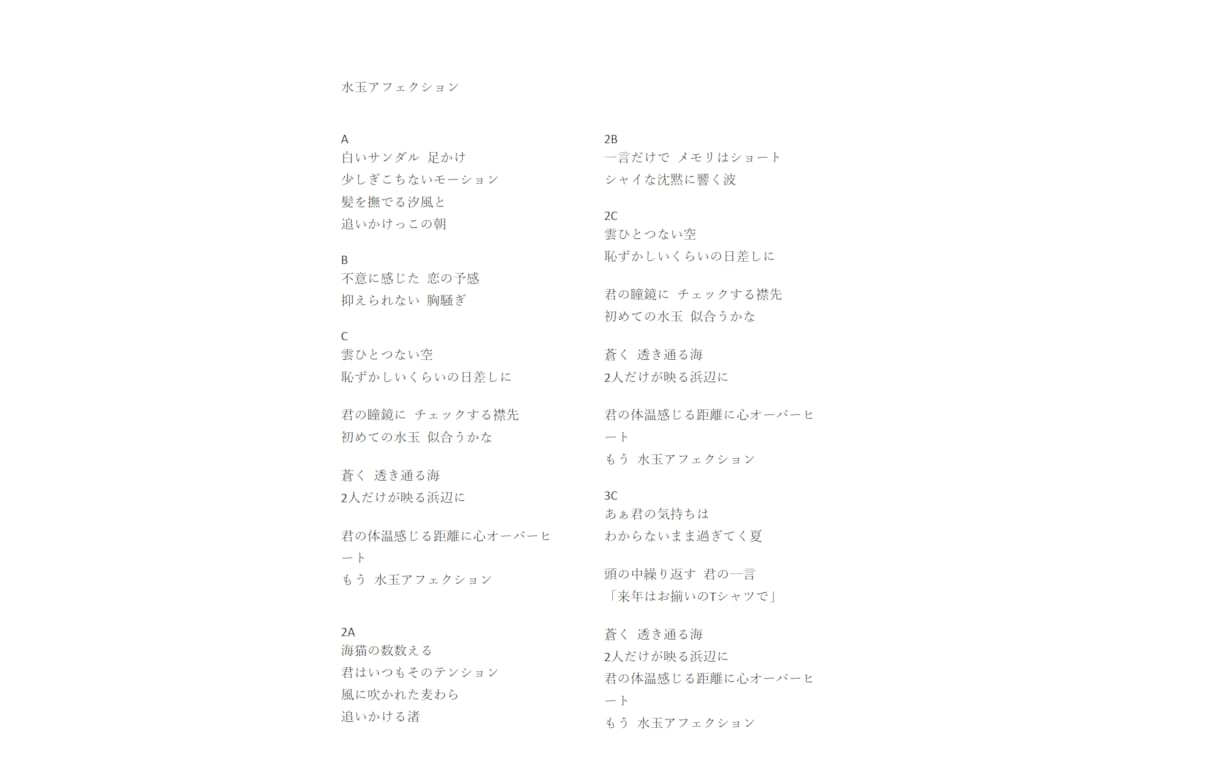 アイドルソング作詞いたします メジャーグループ提供作家格安提供！ イメージ3