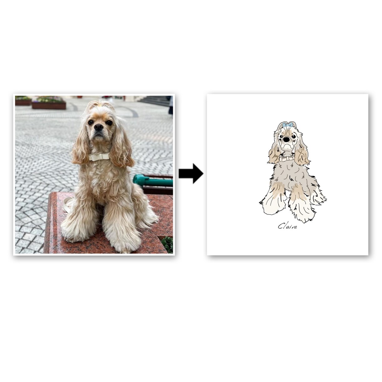 ペットの似顔絵を作成します ◼︎激安価格で楽しむペット似顔絵◼︎ イメージ6