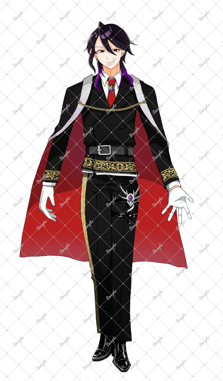 男性キャラクター【表情差分5種類】立ち絵販売します 商用可・男性キャラクターの立ち絵販売します【表情差分5種類】 イメージ3