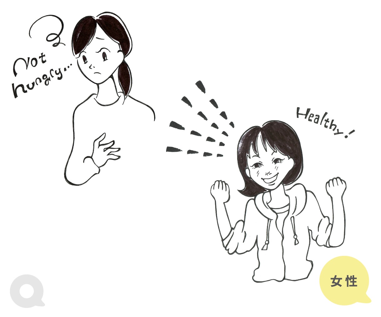 人物・動物・食べ物etc/ 手描きの挿絵を描きます わかりやすく、伝わりやすい！あたたかなイラストお届けします イメージ6