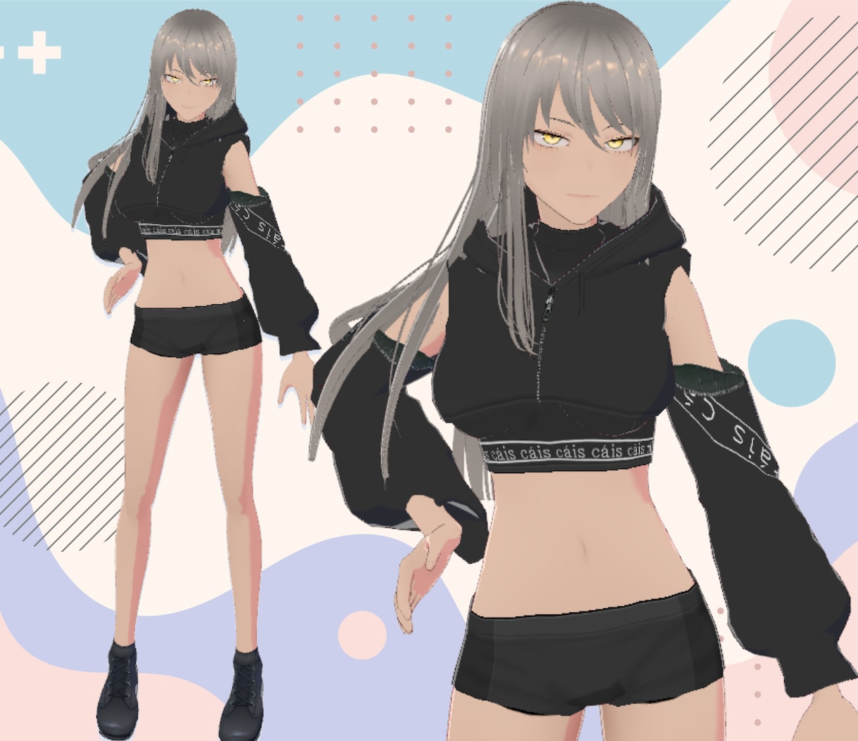 商用利用可！VRoid製３Dモデル作成いたします Vtuber活動・オリキャラ・ゲーム等に！現在限定修行価格 イメージ3