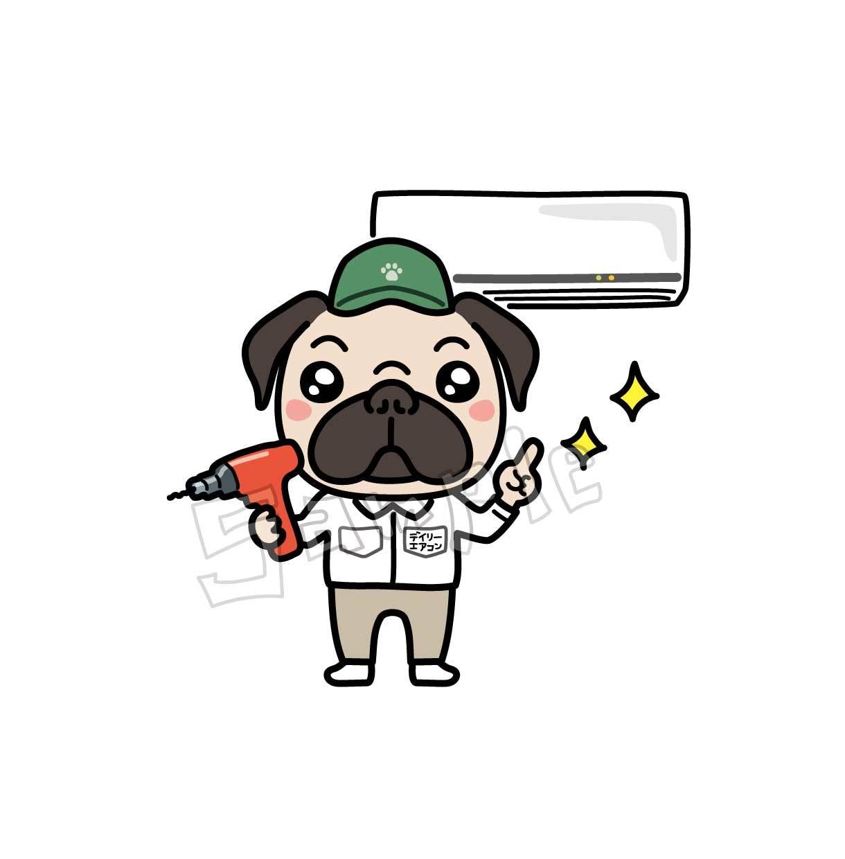 商用OK★可愛いゆるキャラお描きします 趣味、ビジネス、グッズ制作など…幅広くご使用できます！ イメージ4
