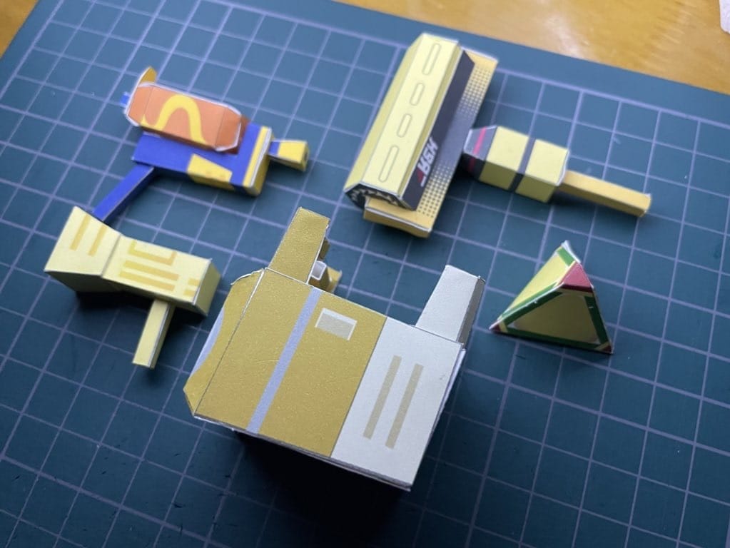 オリジナルのペーパークラフトを作ります 世界に一つのオリジナルペーパークラフトを作りましょう イメージ4