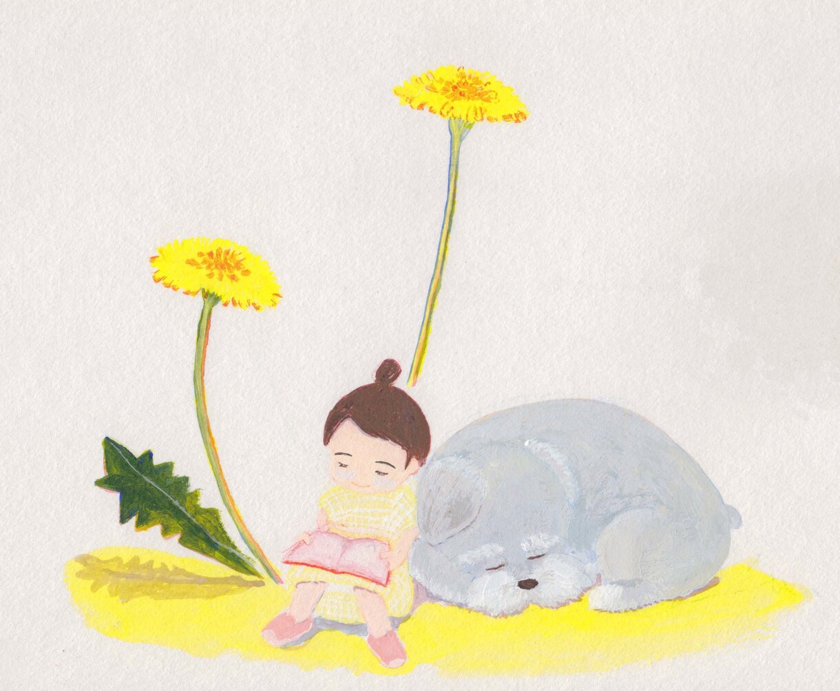 ご希望のモチーフで♪ほのぼのイラストお描きします 【原画orデータ】お花や子ども、動物のイラストをお探しなら♪ イメージ10