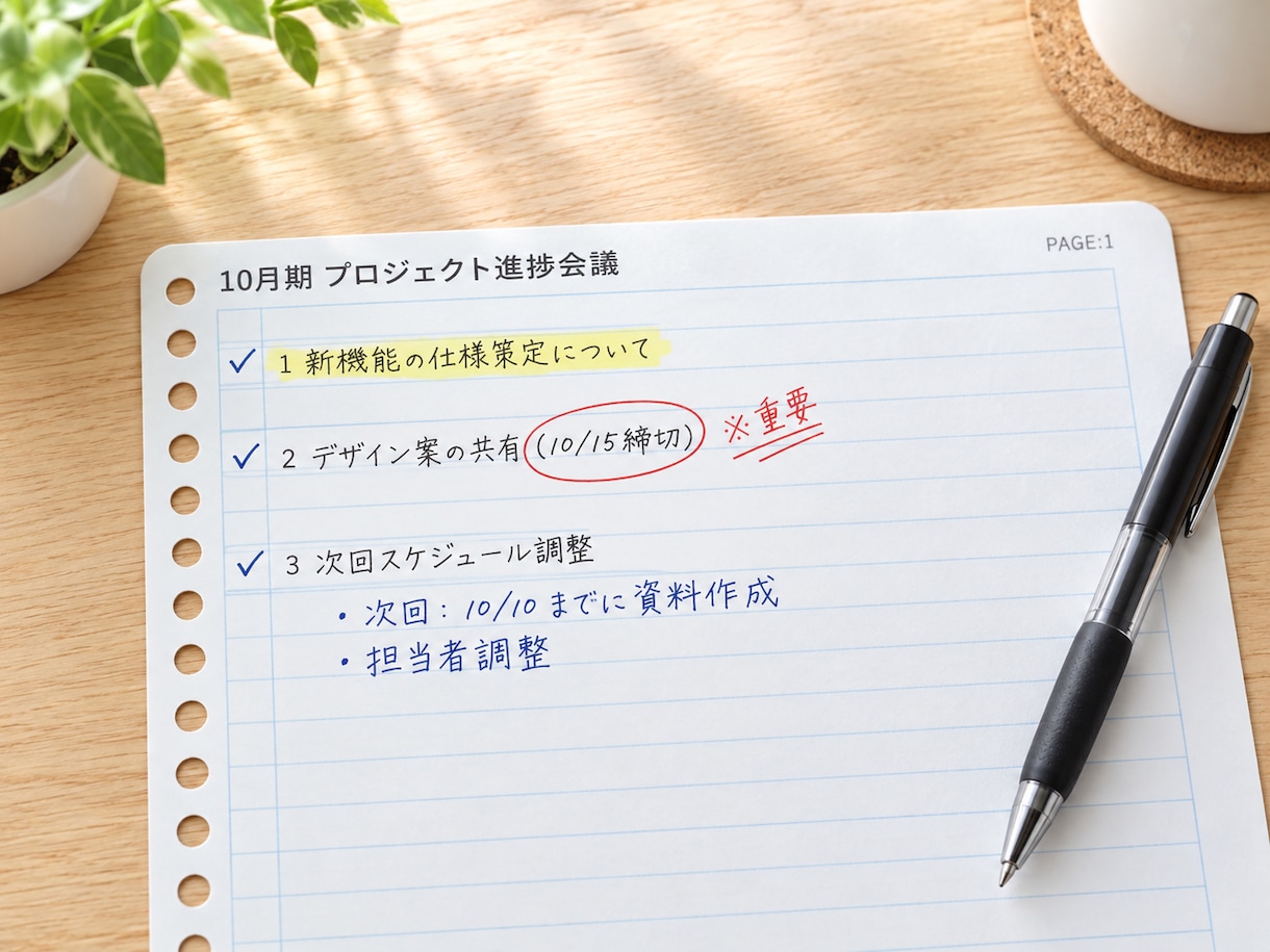 ルーズリーフ・手帳用紙を自動作成します 市販じゃ物足りないあなたへ。好みのサイズで理想のルーズリーフ イメージ3