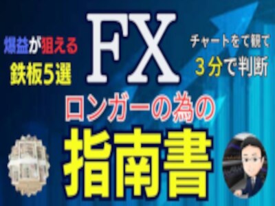 勝ち組を目指すロンガ―の為の手法を公開します トレーダーなら極めたい鉄板手法５選 イメージ1