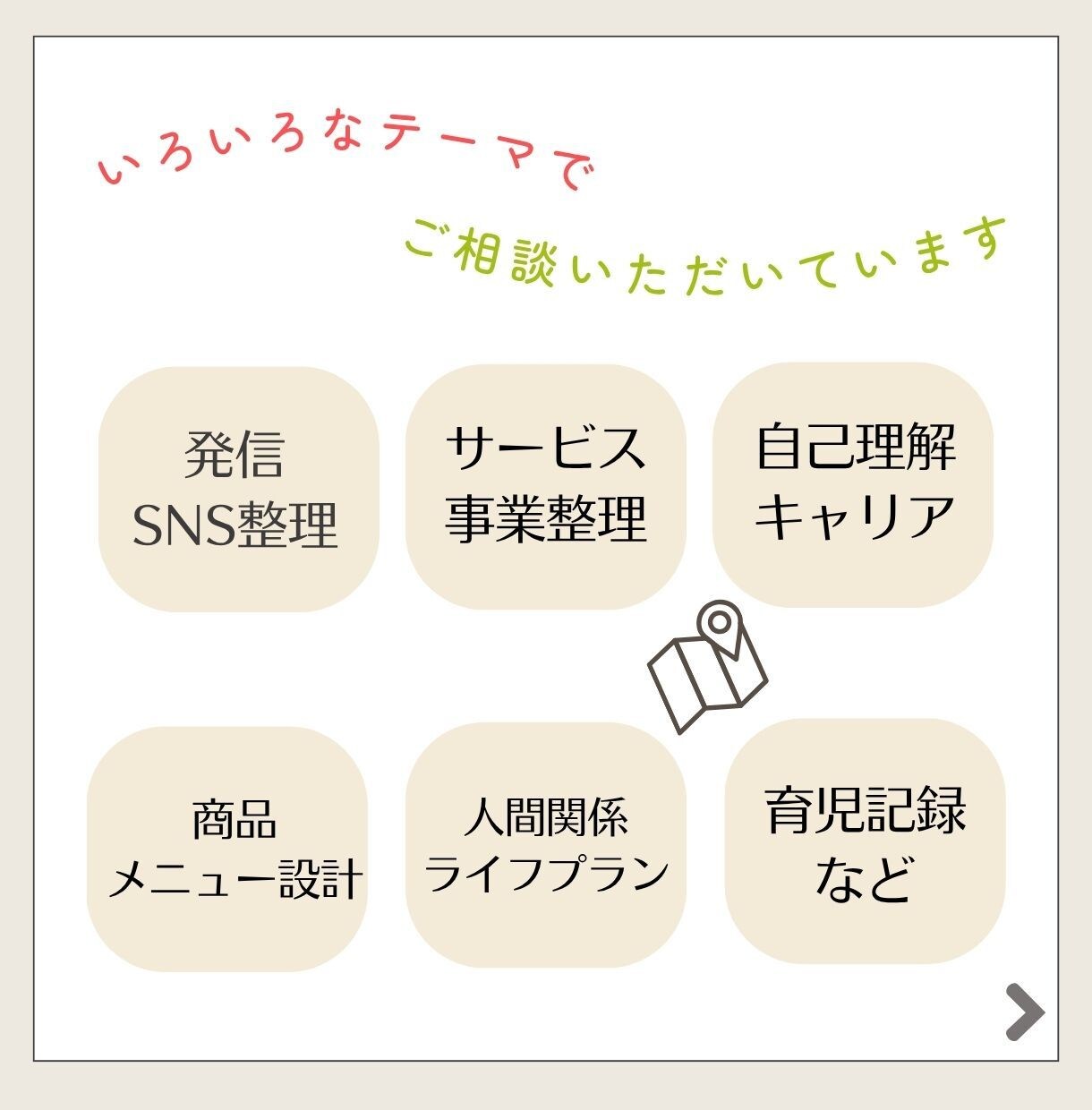 発信のモヤモヤを整理して言語化します あなたらしい発信を見える化します イメージ8
