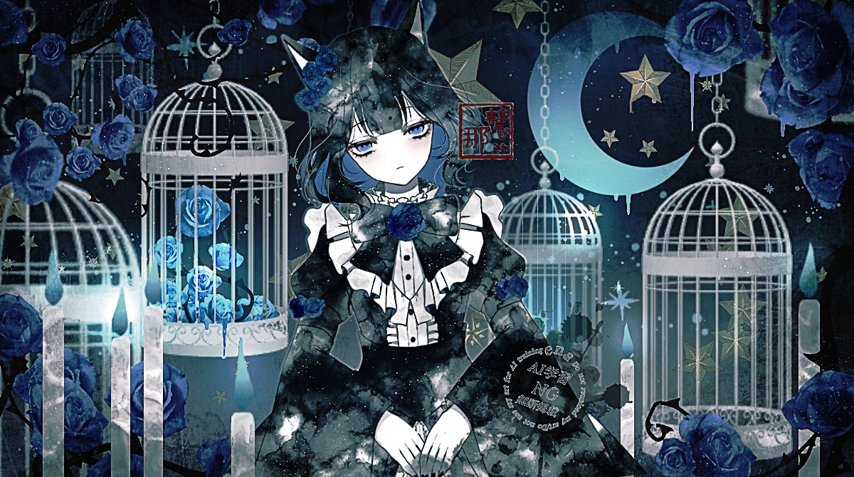 歌みた、spoon、IRIAM、イラスト制作します 雰囲気のある歌みたのイラスト制作作成します イメージ2