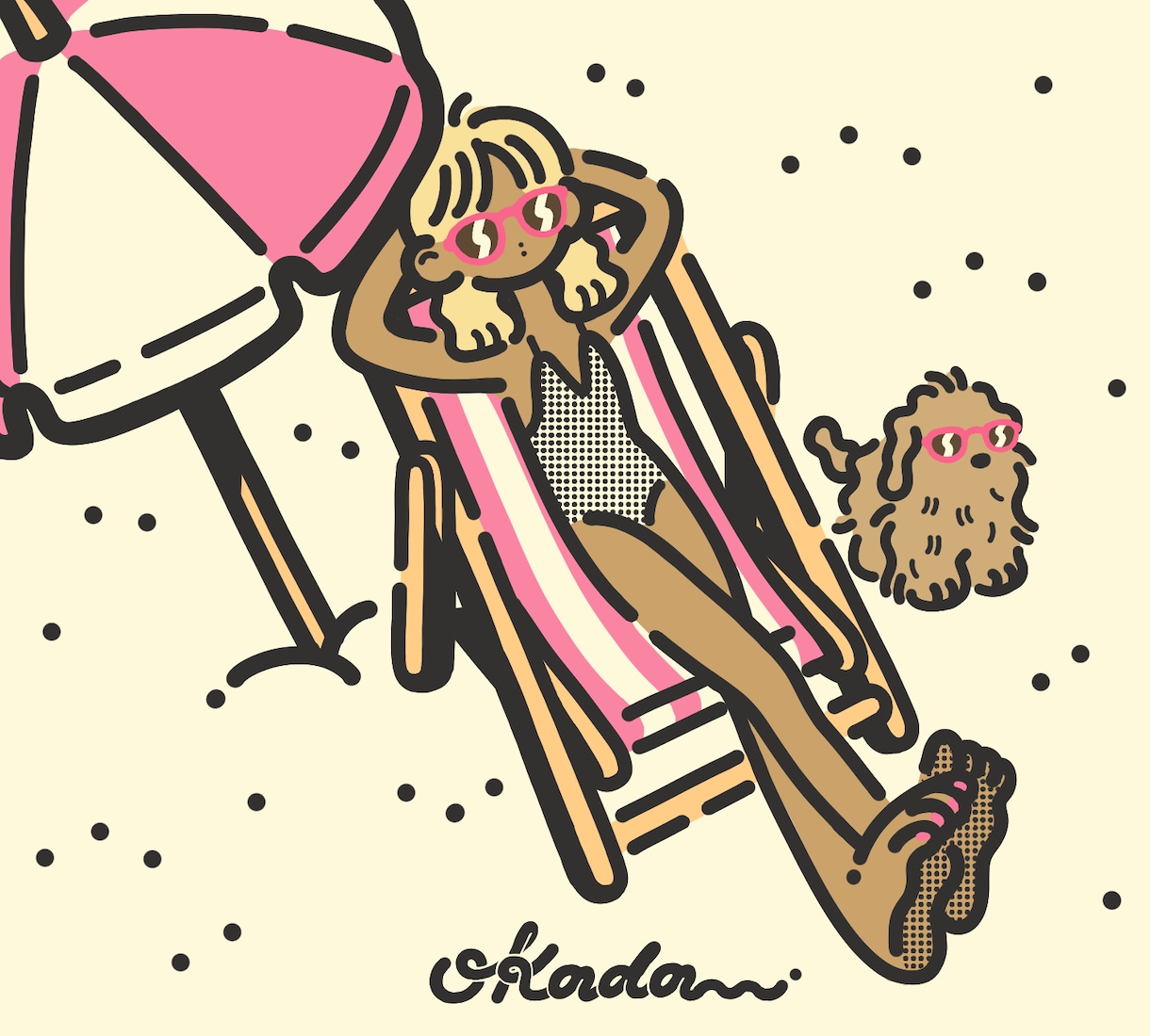 かわいいポップなイラストを作成します 多用途でポップ・かわいいイラスト描きます イメージ1
