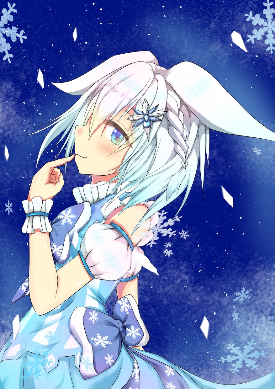 水彩塗り、ギャルゲ塗りの可愛い女の子を描きます 最短五日でゲーム、ブログなどに使えるような立ち絵を描きます！ イメージ2