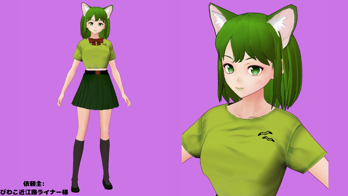 あなただけの3Dモデルを制作いたします Vtuber向けの3Dアバターを作成します。 イメージ6