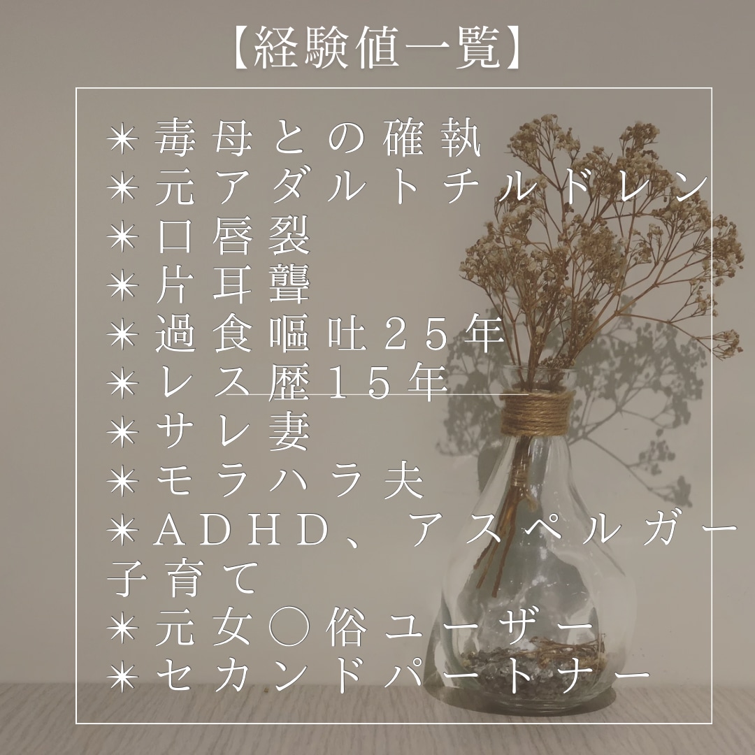 ぐちゃぐちゃになった思考、全部受け止めます 辛くて、苦しくて、何から手をつけたら……話しましょう♫ イメージ1