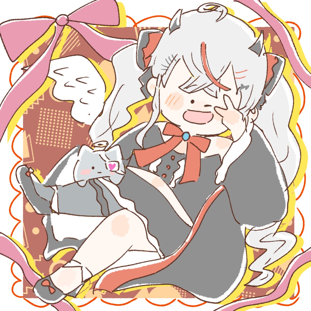 ゆるいイラストを描きます ゆるくてふわっとしたイラストを作成します。 イメージ4