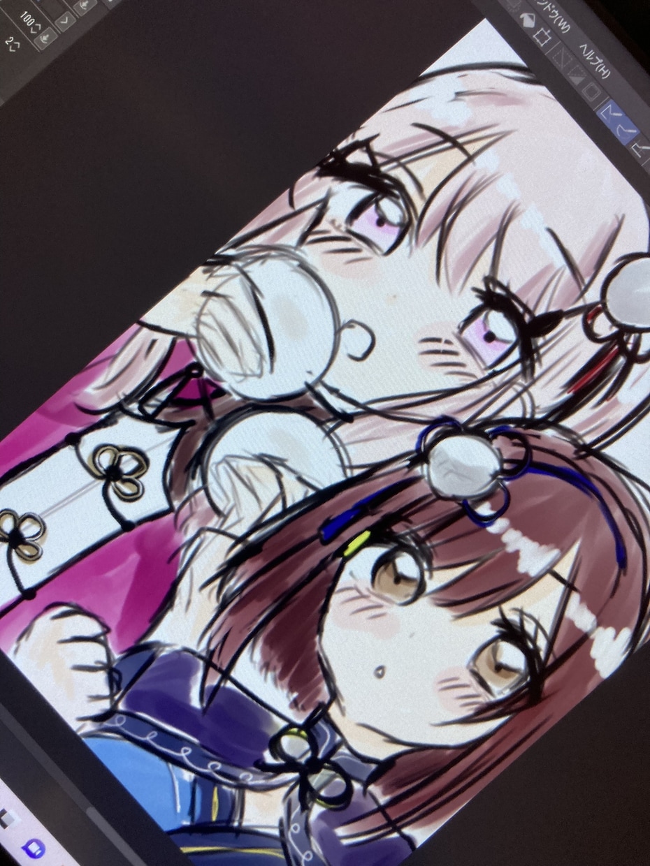 SNS等のアイコン描きます 可愛い女の子のイラスト描きます イメージ2