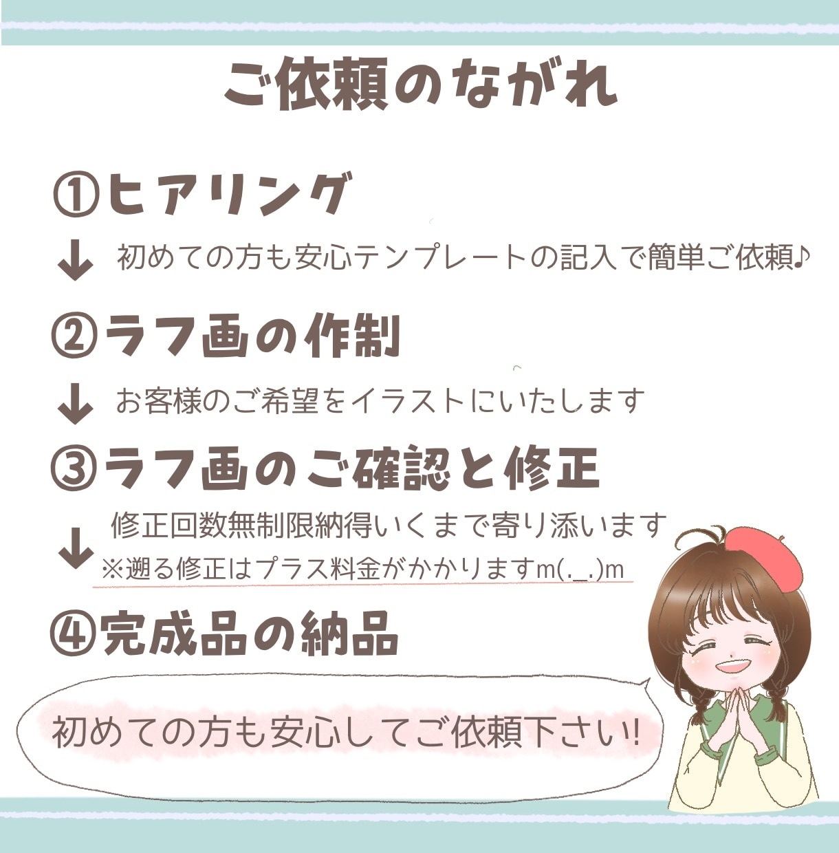 好感度UP！ほんわか可愛い優しいアイコン描きます 優しい印象でSNSの親近感UP！修正無制限で初めての方も安心 イメージ2
