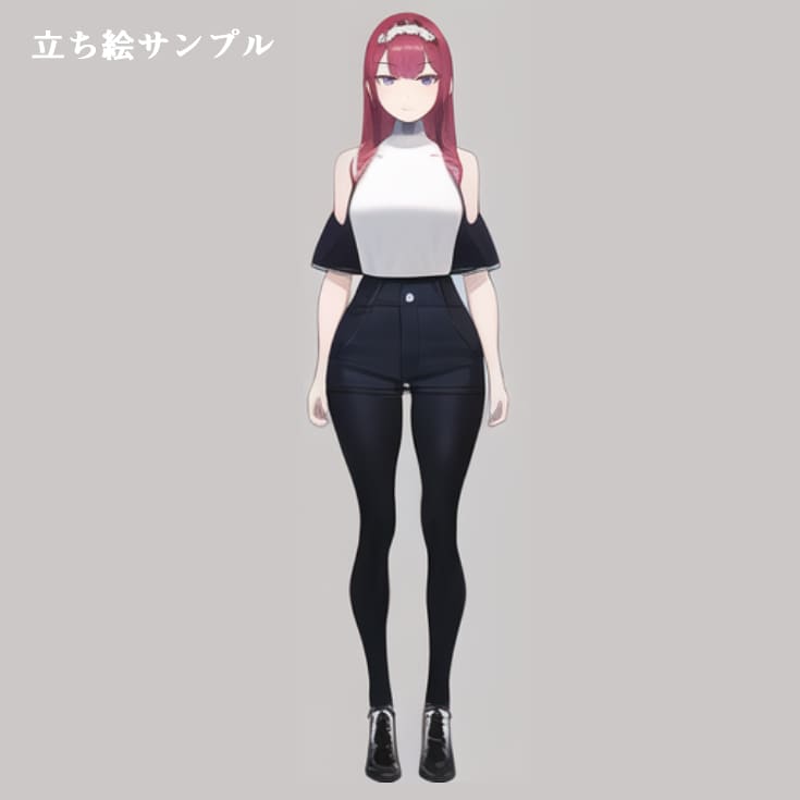 クオリティの高いlive2Dモデルを制作します キャラデザ、モデリング合わせて承ります。 イメージ4