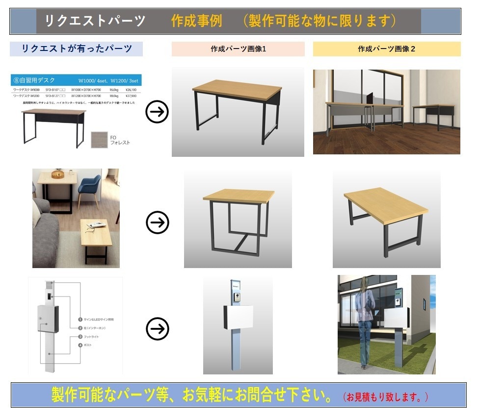 平面図・立面図を元に内・外観パースを作成いたします 完成イメージを 3Dパースで提供し、住い造りを応援します！！ イメージ2
