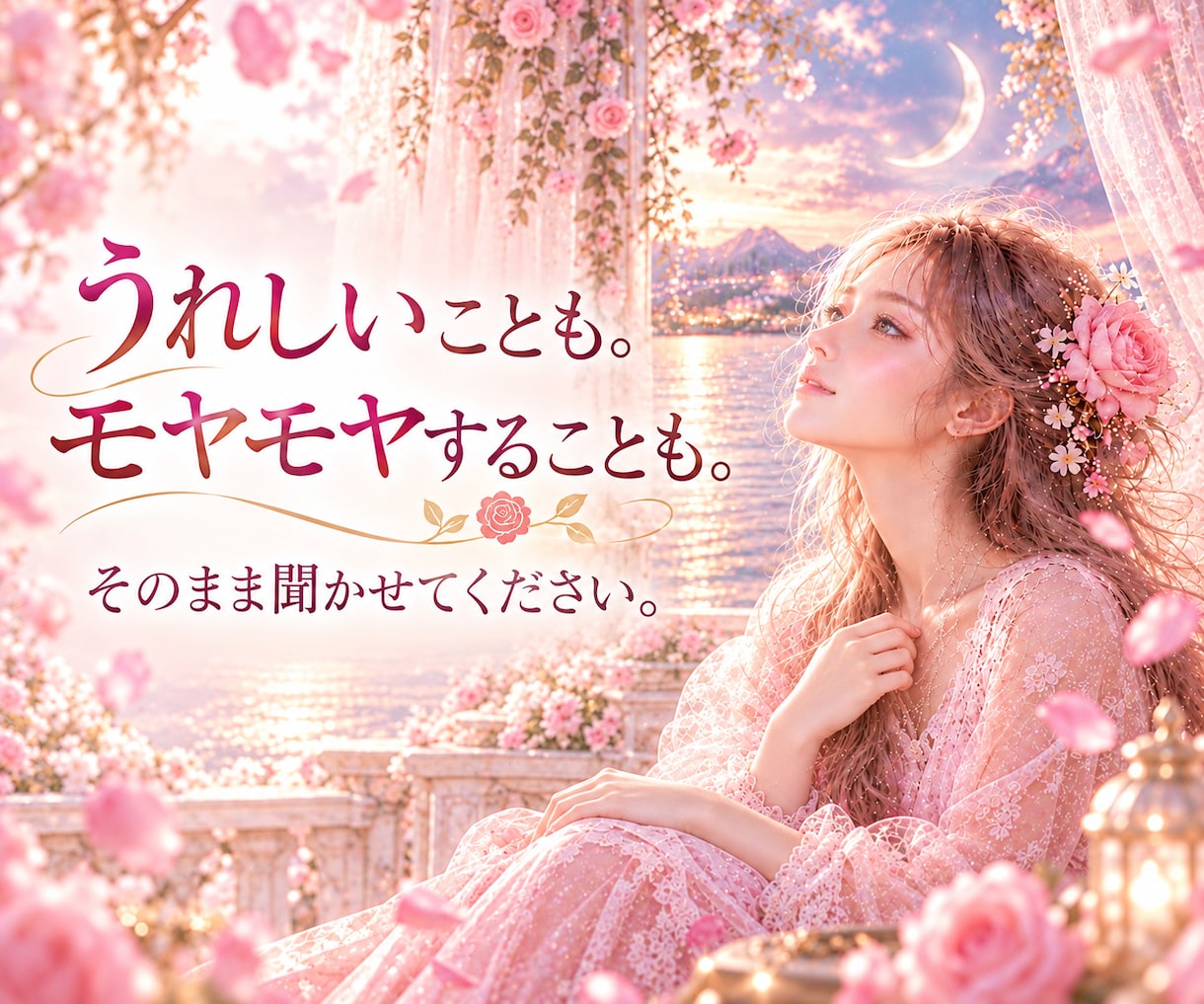 今のお気持ちをやさしくお聴きします 少しだけ話したいときも、あなたのお話をそのまま受けとめます イメージ4