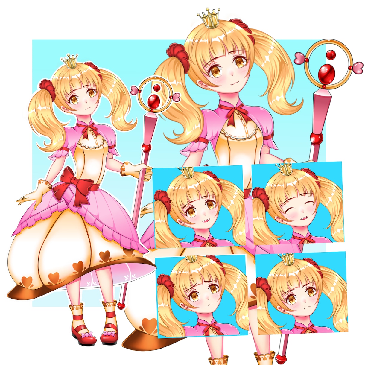 イラスト依頼お受けします 他サイトでの実績あります!  塗り絵柄寄せ等もできます イメージ1