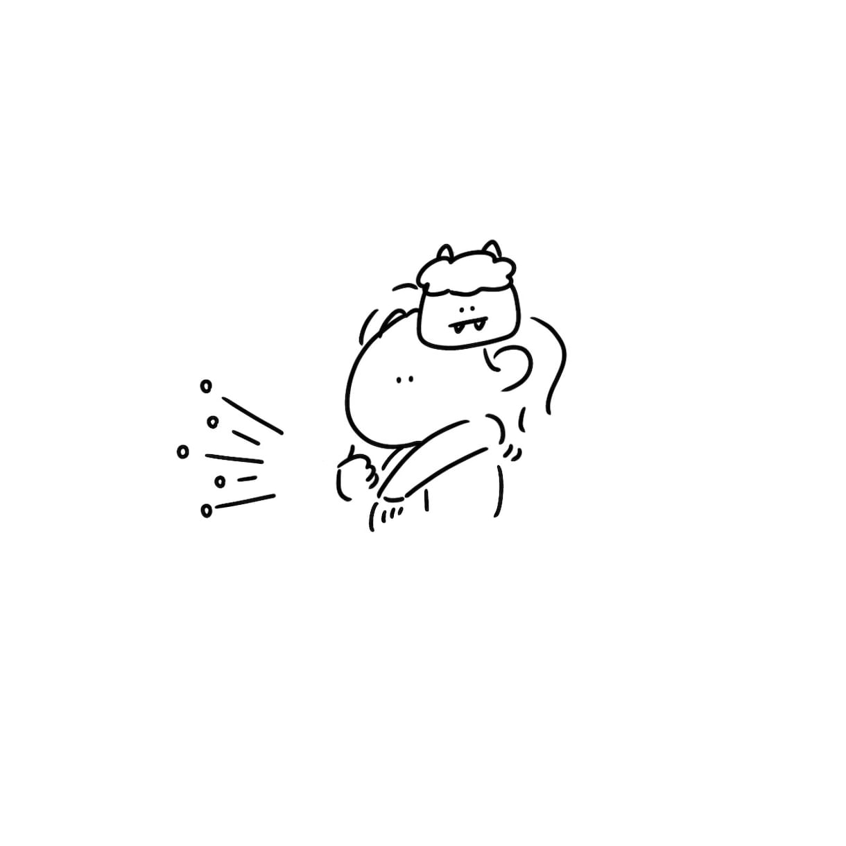 似顔絵描かせていただきます SNS用・癒し系似顔絵アイコン描きます｜ゆるい線画 イメージ2