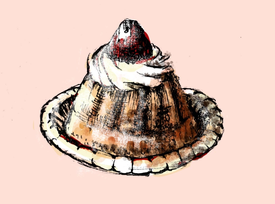 女性ウケ抜群！！オシャレな食べ物イラスト描きます カフェメニューや名刺、広告などにどうぞ♪ イメージ2