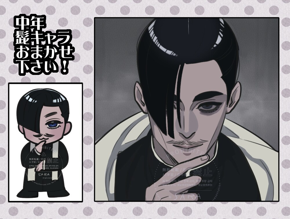 ミニキャラ＋高頭身（バストアップ）イラスト描きます 貴方の推しを可愛く・美しく…セットでお得にお届けします♪ イメージ5