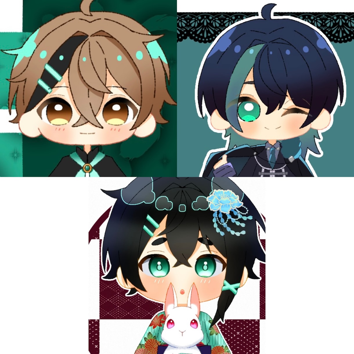 急募！最短3日納品可能！可愛いアイコンお描きします ミニキャラも等身も！急ぎでアイコンが必要な方にもぜひ！ イメージ7