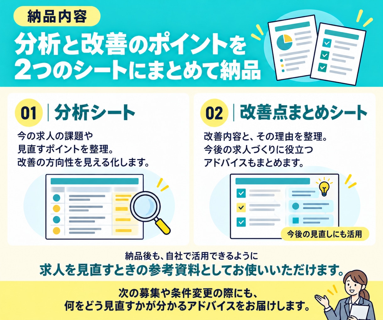 建設業特化◇Airワークのを求人作成をします 元施工管理×採用経験者が求人の分析・改善提案します イメージ6