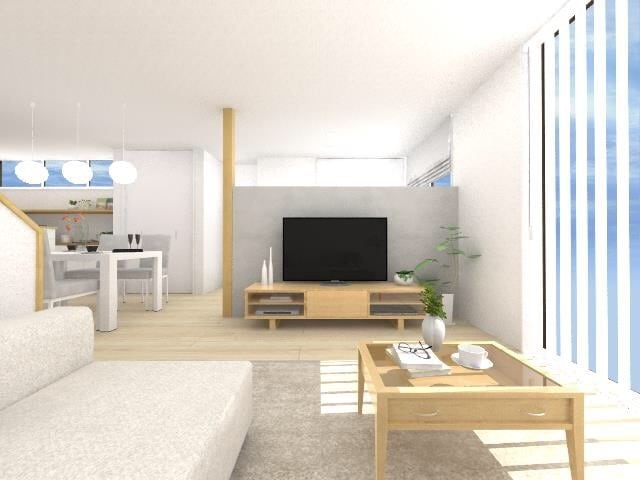 戸建て住宅簡易建築パース作成します イメージしづらい部分をイメージしやすくしましょう イメージ1