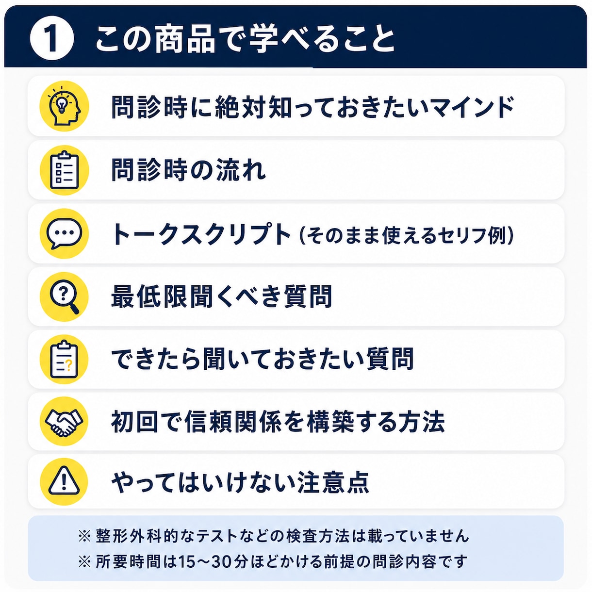 リピート特化！繁盛治療院の問診トークが学べます 臨床で成果が出ている問診トークや考え方、注意点が分かります！ イメージ2