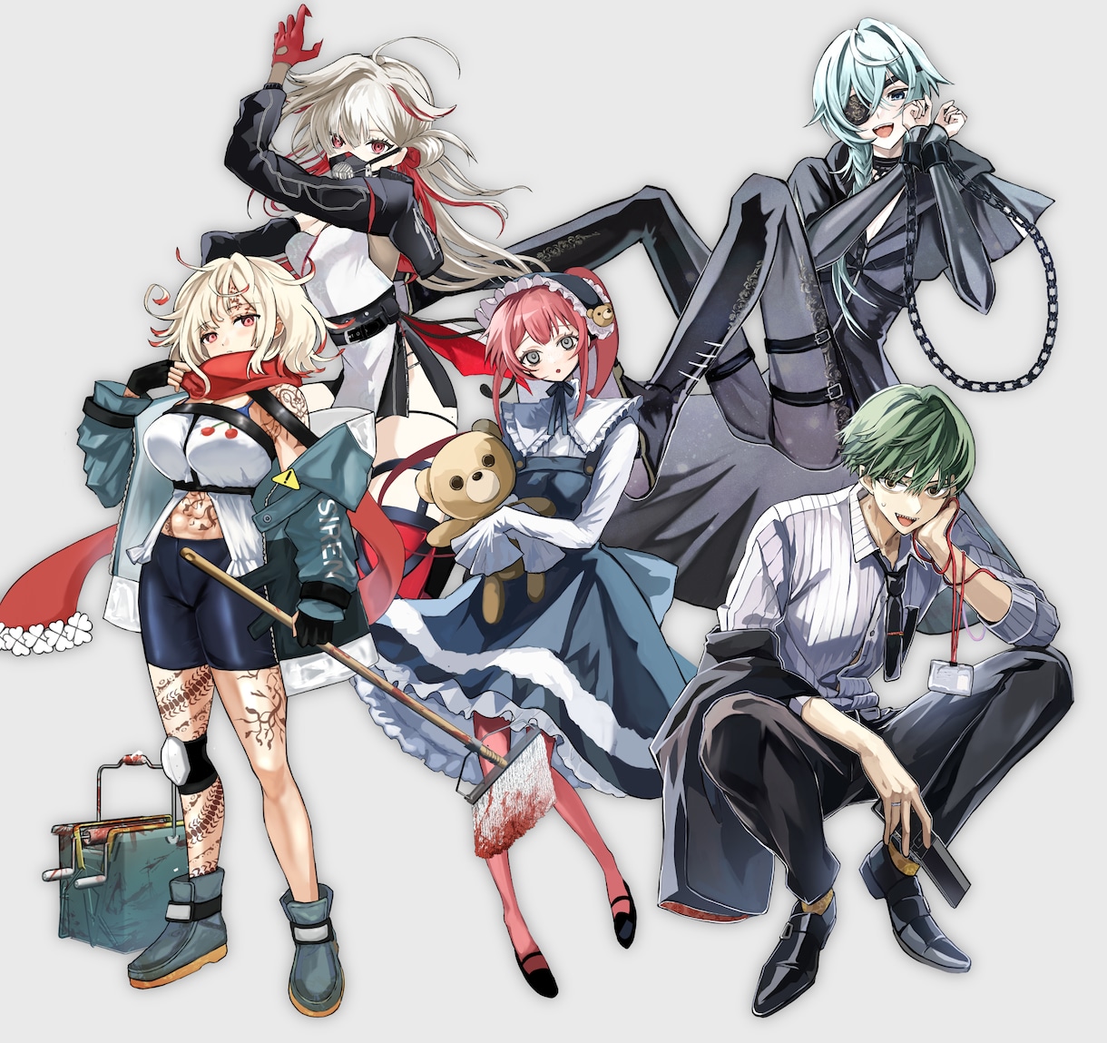 TRPG等での使用イラスト制作致します 立ち絵やイラストでTRPGに彩りを イメージ6