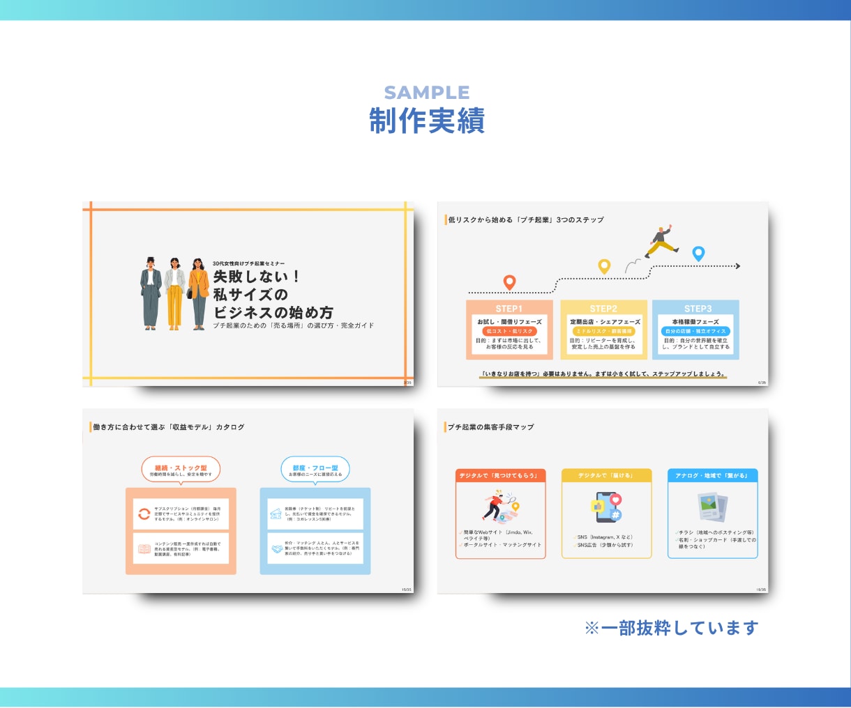 図解で伝わるスライド資料を作成します 情報を整理して、見やすく伝わる資料に仕上げます イメージ6