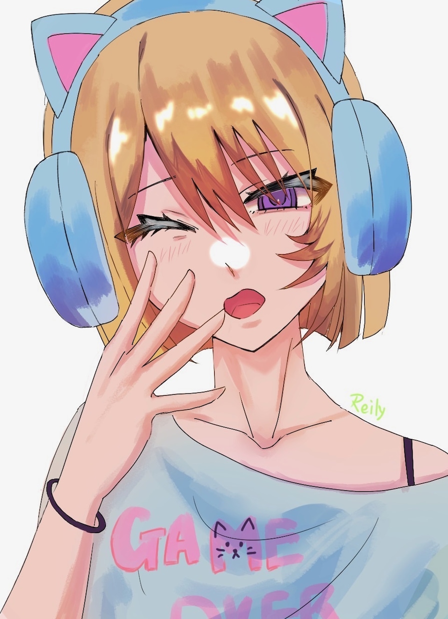 オリジナルキャラクターのカラーイラスト作成します あなたの「好き」を一枚のイラストに仕立てます！ イメージ2