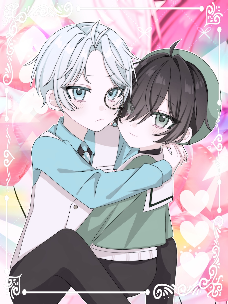 アイコンやヘッダーなどの1枚絵の作成承ります 透明感のあるアニメ風なイラスト描きます イメージ2