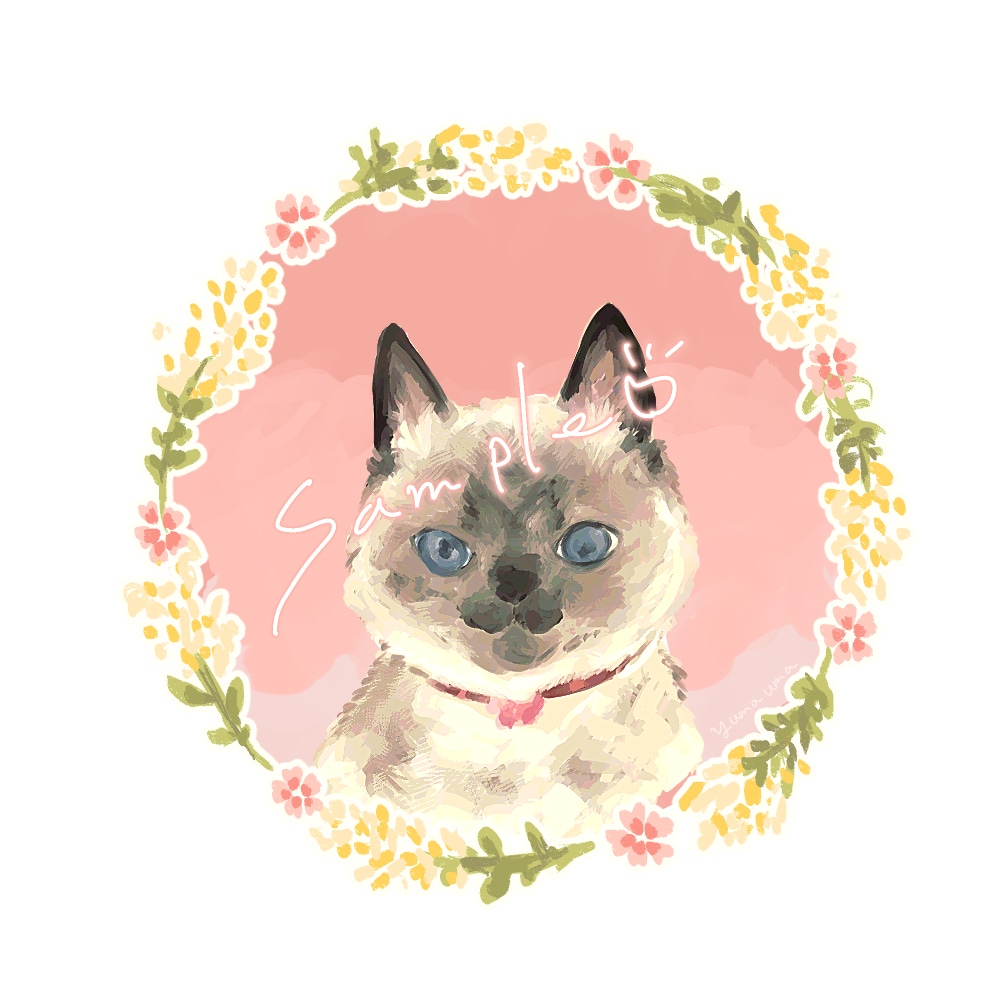 かわいいペットのイラスト描きます ◎愛犬、愛猫etc…お写真を元にお描きします イメージ2