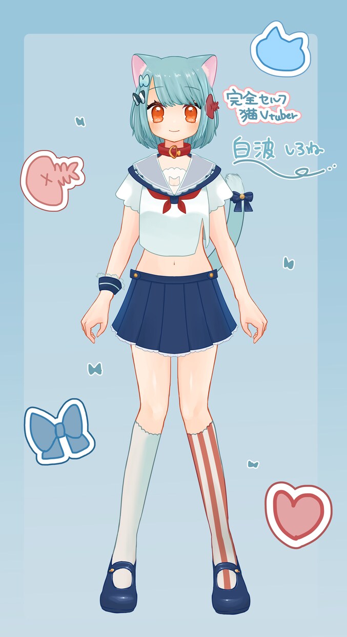 LIVE2Dモデリングします パーツ分けされたイラストを自在に動かします イメージ1