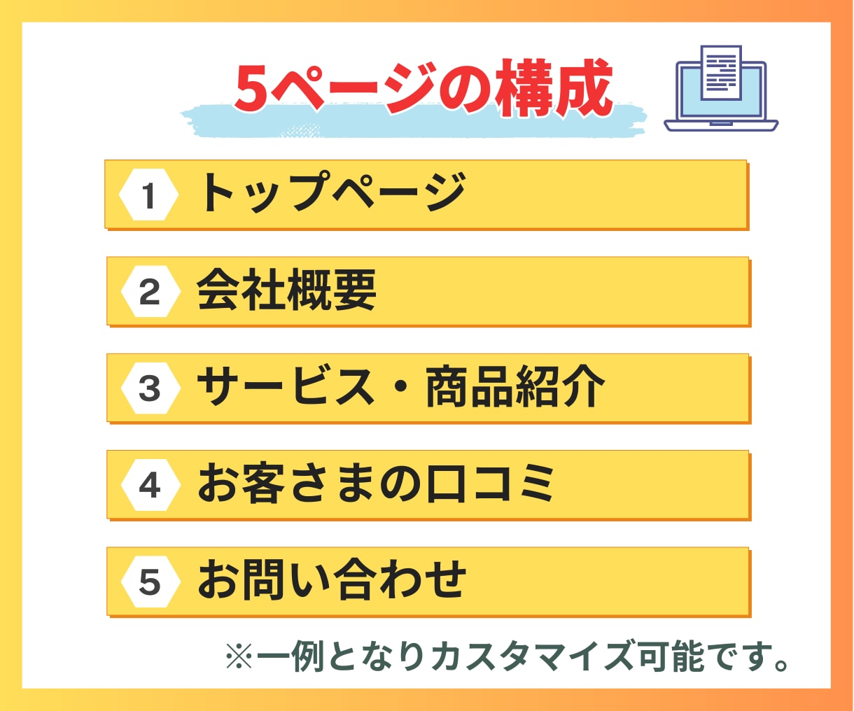 ココナラ・初心者向けホームページ制作します ワードプレスで管理しやすいウェブ制作を心がけています。 イメージ5