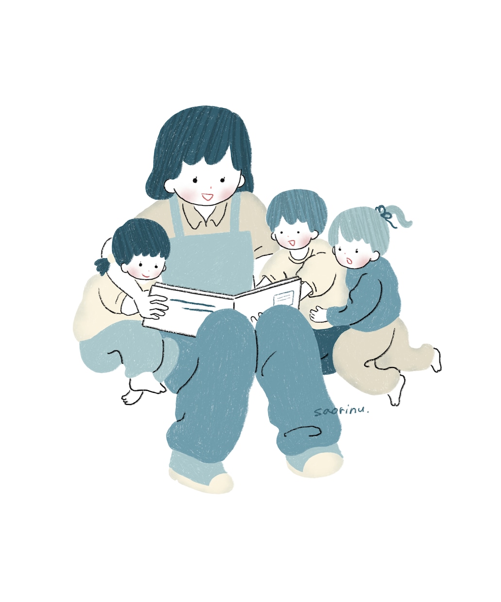 育児・保育のイラスト描きます 保育園・幼稚園などに使える挿し絵・シチュエーションイラスト イメージ1