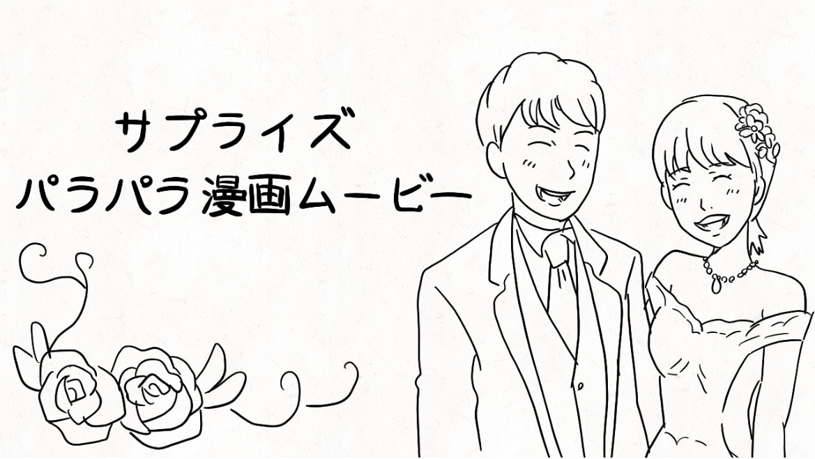 格安パラパラ漫画制作いたします 結婚式・企業PR・記念日や誕生日にも対応 イメージ1