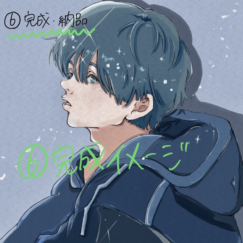 かわいい寄りのきらきらイラストお描きします バストアップイラストお描きします。お気軽にご相談ください！ イメージ8