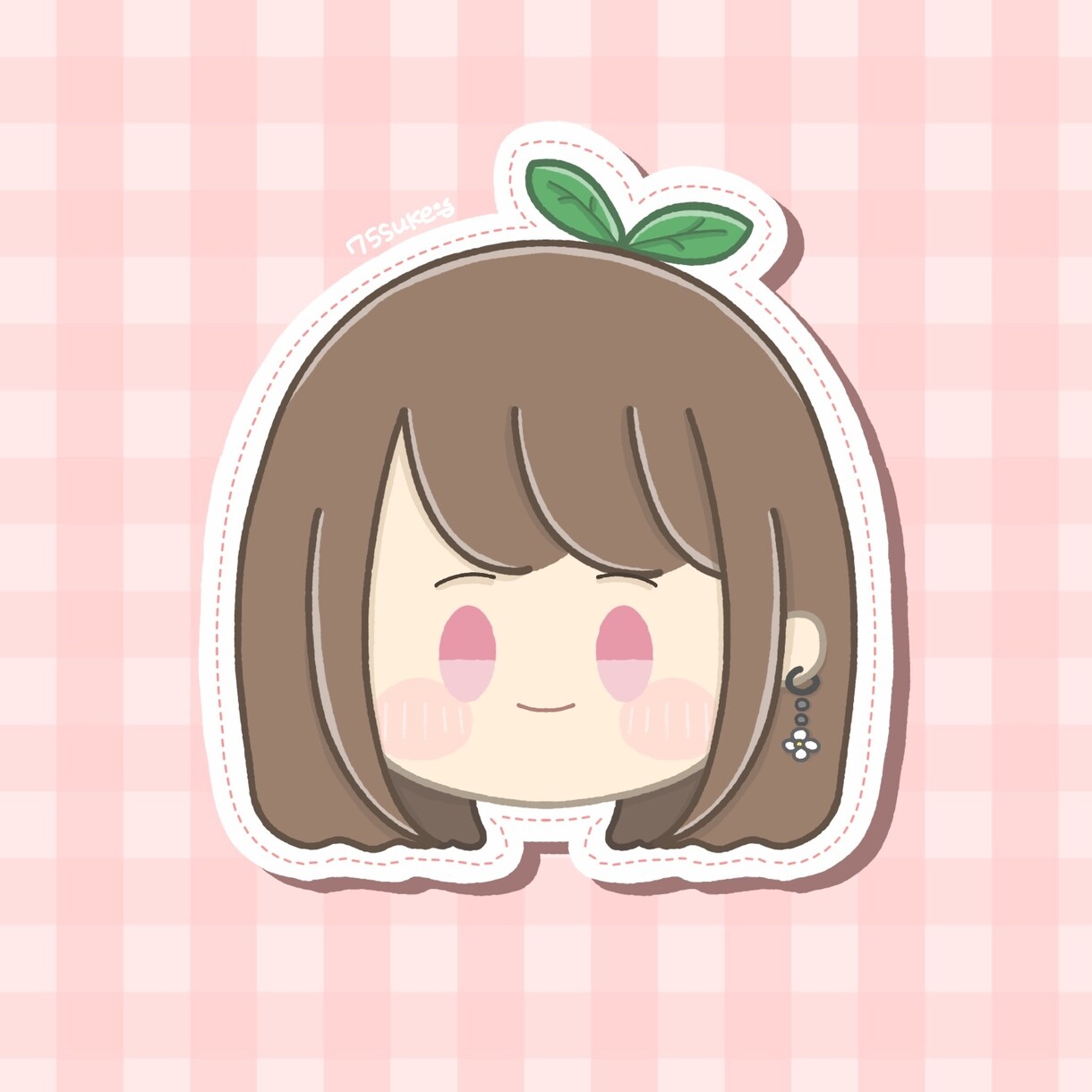 商用利用込♡あなたをワッペンステッカー風に描きます Vtuber様/活動者様/その他どんな方でも☆ イメージ5