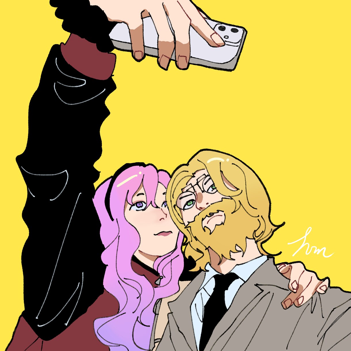 爆速納期でゆるい似顔絵アイコン描きます 可愛い！完全おまかせ可！アイコン利用可！ イメージ4