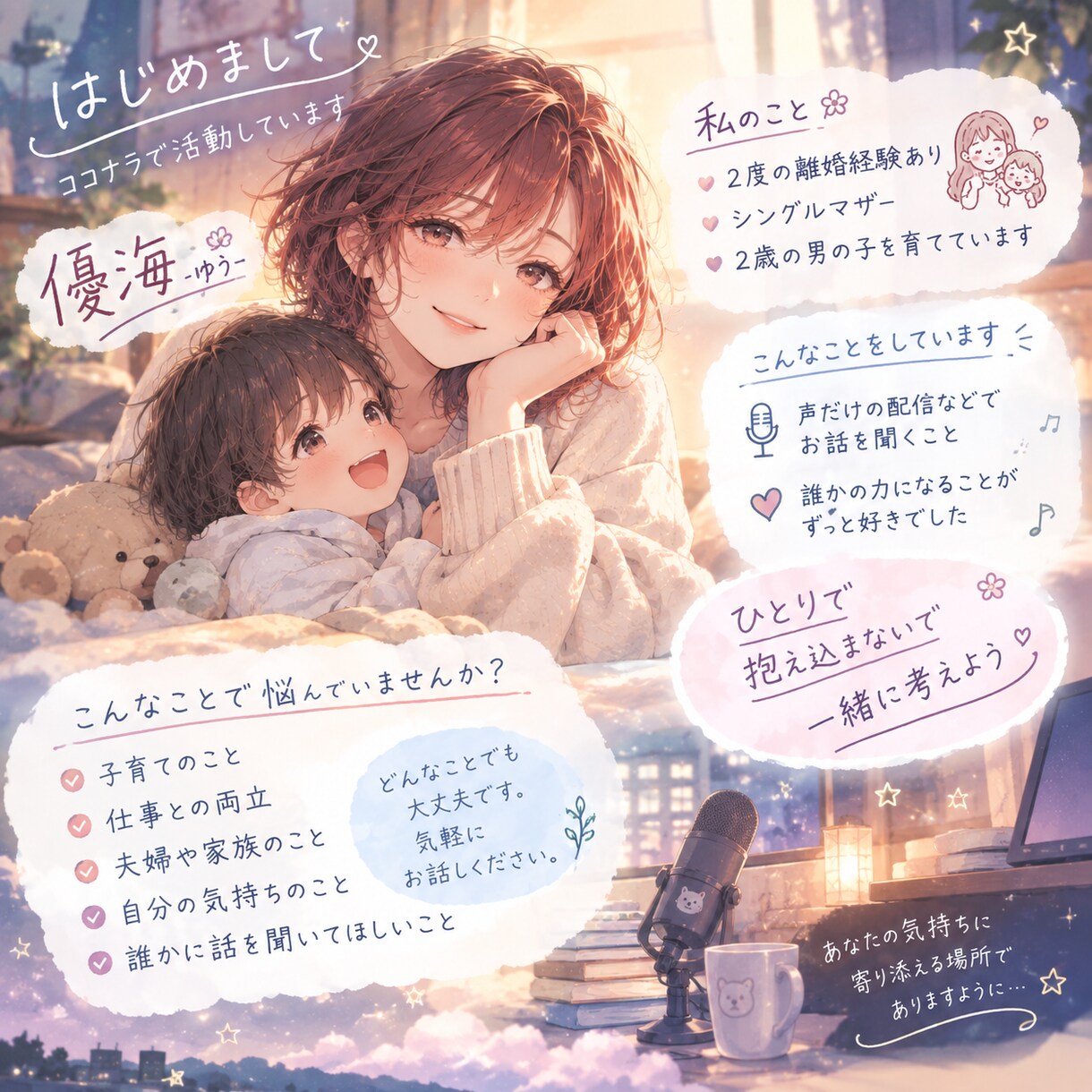 パパ限定⋆*落ち着いてお話聞きます 頑張るパパへ、たまには誰かに頼りませんか？？ イメージ2