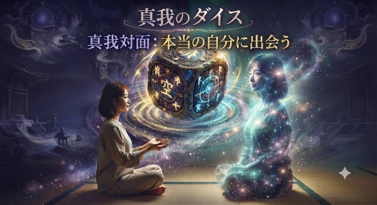 賽で過去や未来と対話し運命を変える体験をします サイコロが紡ぐ過去と未来の物語。運命の選択権はあなたの手に。 イメージ1