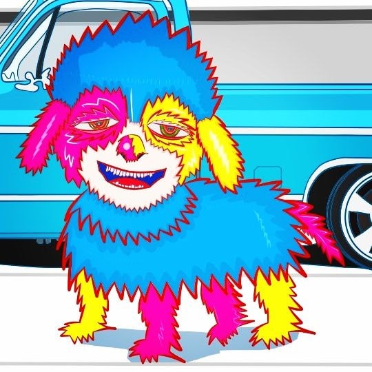 動物などを中心に描きます アウトラインはもちろん、色にこだわったアートです！ イメージ2