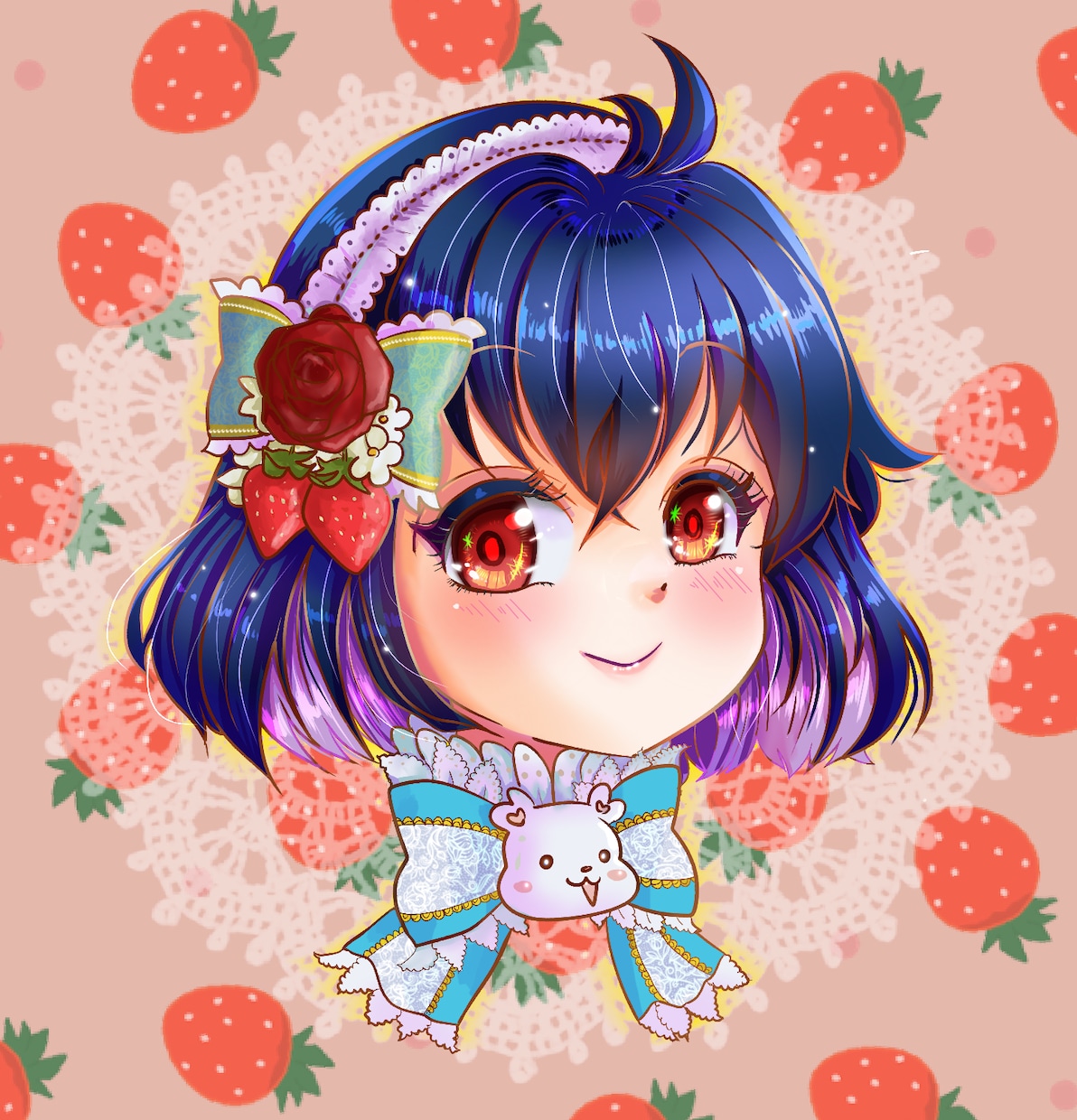 スピード納品！可愛い女の子のイラスト制作します あなただけのキラキラ美少女を描きます イメージ8