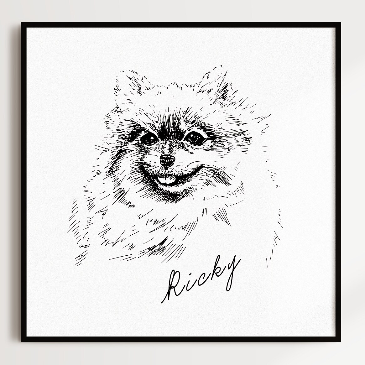 ペン画であなたのペットの似顔絵を描きます 大切な家族（動物）との思い出をカタチにしませんか？ イメージ3