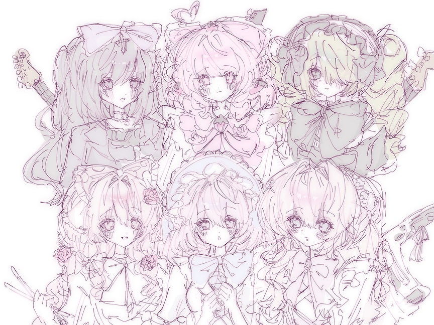 ふわふわゆるっとした雰囲気のイラスト描きます 淡く甘いゆるふわなタッチでお描きします♩ イメージ1