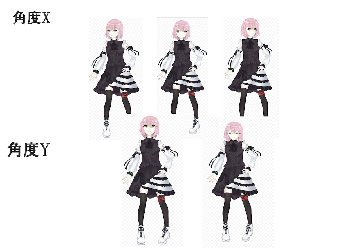 VtuberのLive2Dモデリング致します Vtuberとして活動したい方気軽にご相談ください。 イメージ4