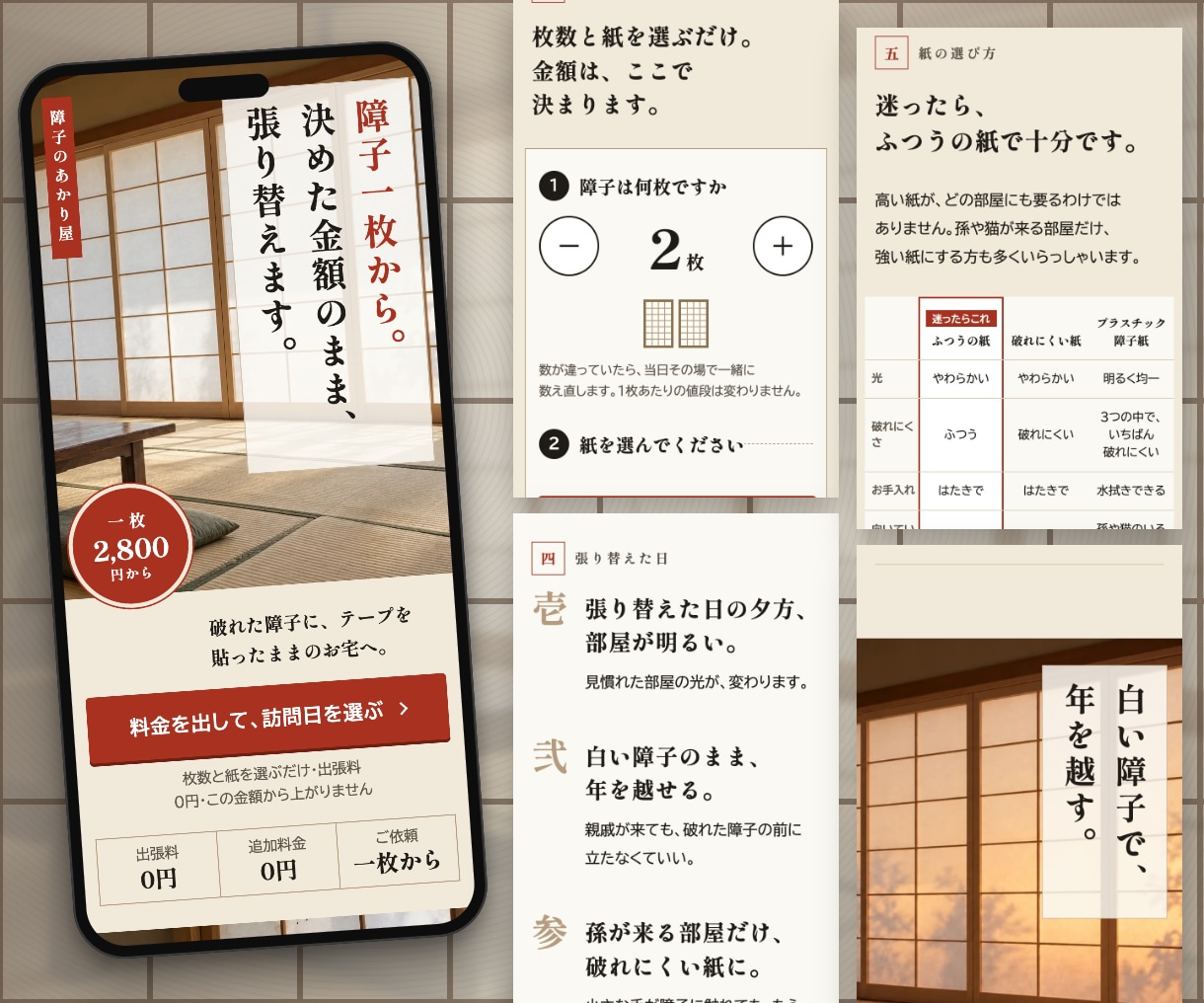 原稿ゼロOK！構成〜公開まで丸ごとLP作ります 構成案を見てから決められる｜写真なしOK｜月額0円 イメージ6